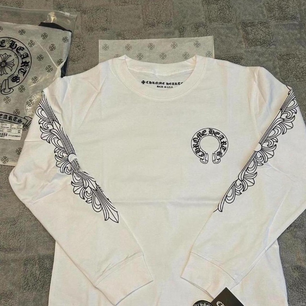 Chrome Hearts White Long Sleeve